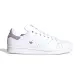 【adidas 愛迪達】Stan Smith W 女鞋 白紫色 皮革 低筒 史密斯 愛迪達 休閒鞋 IE0458