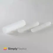 Frosted Extruded Acrylic Plastic Perspex Rod / Various Diameters & Lengths