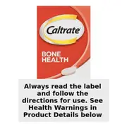 Caltrate Bone Health 100 Tablets