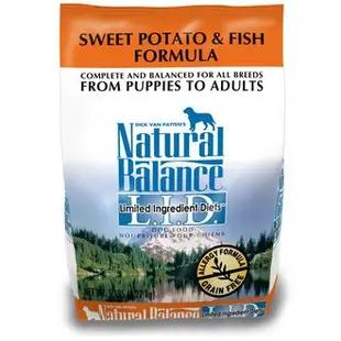 <liondog二館> Natural Balance NB低敏無穀單一肉源系列 地瓜鮭魚成犬配方(原顆粒)