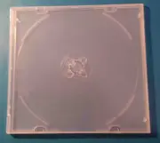 NEW 800 x clear slimline CD DVD Cases (durable, sturdy, polypropylene, poly, PP)