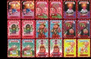 2025 Garbage Pail Kids Valentines Day RED HEARTS PARALLEL 50 Card SET +EMPTY BOX