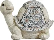 Artpual Turtle Outdoor Statues for Garden Lawn Decor Outside Statue for Patio Yard Porch Balcony Home House Ornament, Great Gifts for Family and Friends