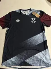 West Ham United Warm Up / Pre Match Umbro Pro Training Football Shirt Jersey L