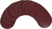25pcs 3.93 Inch Sanding Discs Rock Plate Flat Grinding Discs Sandpaper for Glass Clean for Orbital Sander