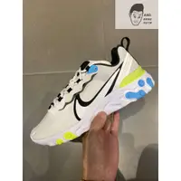 在飛比找蝦皮購物優惠-【AND.】NIKE REACT ELEMENT 55 白藍