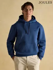 Joules Jenkins Blue Brushed Cotton Jersey Hoodie (AU7424) | $150