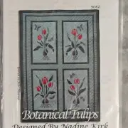 Botanical Tulips Quilt Pattern by Nadine Kirk - 2004 - Unused