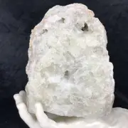 6-1/2” Mass Quartz Crystal Cluster Cathedral Large Geode Agate Rough Chunk 5Lb