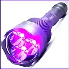 New V3 385-395nm Black Light UV Flashlight - High Power Upgraded Triple