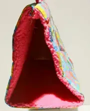 Small Animal Hanging Tunnel Plush Triangle Bed Nest Hideout Getaway Ferret Cat