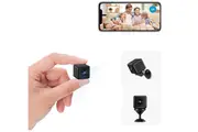 Spy Camera,4K HD Mini WiFi Wireless Hidden Camera Smallest Security Cameras with App Mini Nanny Cam(Black)