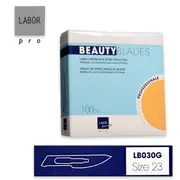 [Labor] Beauty blade sterilized scalpel blades pack of 100 pcs size 23