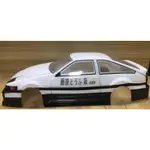 (阿哲RC工坊) 1/10 TOYOTA AE86 頭文字D 藤原豆腐店 彩印 彩繪 印刷 車殼