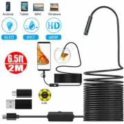 3in1 Borescope Endoscope 6LED Inspection Scope Camera For Android Cell Phone/PC