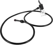 DINHEAROM Road Bike Pump Pipe Antifreeze Trachea Bike Pump Hose Standard Nozzles for Easy Inflation Compatible