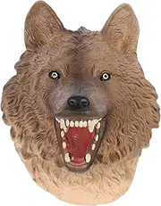 Toddmomy Animal Shaped Interactive Hand Puppet Puppet for Role Play Stage Performance Engaging Shark Wolf Design for Imaginative Playtime Fun