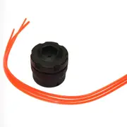 2x Trimmer Line Head 2.4- 3.2mm Mowing Straight Shaft Whipper Snipper Mower