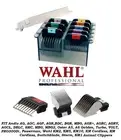 Wahl 8 STAINLESS STEEL ATTACHMENT GUIDE COMB SET*FIT Andis AGC,Oster A5 CLIPPERS