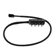 PWM Fan Hub, 4-Pin Computer CPU / Chassis Fan Multiplexer Connector Cable3233