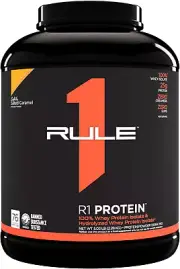 R1 100% Whey Protein Isolate and Hydrolysate Protein Powder 5.03 Lb, Lightly Sal
