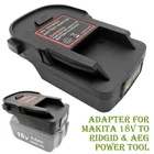 Adapter For New Makita 18V Li-Ion Battery Convert To For RIDGID & AEG Power Tool
