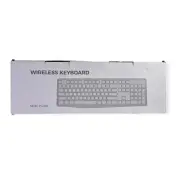 Wireless Keyboard Model PC230A, Color Black, Full Size Keyboard