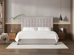 My Style Buttoned Headboard & Drawer Base - Super King / Haze / Standard Base