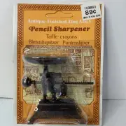 Antique Finished Zinc Alloy Miniature Pencil Sharpener Mercantile Scale NOS