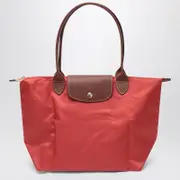 [Longchamp] Tomato Red Le Pliage Original M Bag One size Black