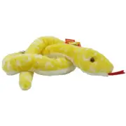 Aurora World Plush - Snake - ALBINO BURMESE PYTHON (50 inch) Stuffed Toy