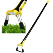 Garden Hoe Tool 47 Inch Stainless Steel Sharp Stirrup Loop Hoe Ergonomic AUS☈