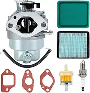 Krimocy GCV160 Carburetor Tune Up Kit for Honda GCV160A GCV160LA GCV160LE GCV160LA0 Engine HRB216 HRR216 HRS216 HRT216 HRZ216 Lawn Mower Pressure Washer Replace 16100-ZM0-804