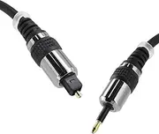 75cm Toslink to 3.5mm Optical Jack Digital Audio 5mm Thick Cable Gold Plated