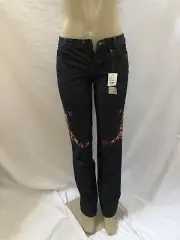 NWT Moschino Womens Vtg Jeans Side Patchwork 29