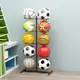 籃球收納架 足球收納筐 球架 簡易家用兒童球架框籃球收納架足排藍球類擺放置物架幼稚園收納筐『YS0288』