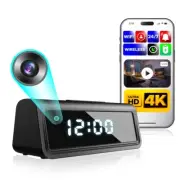 Small Camera, Alarm Mini Camera, 4K Remote Viewing, WiFi Mobile Phone