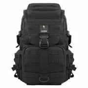 CUIBIRD Tactical Backpack Army 3 Day Assault Pack Hiking Daypacks Out Bag with R