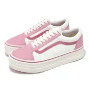Vans V36CF 3SOLE OLD SKOOL 3SOLE Pink White Men Unisex Platform Shoes 6322760007