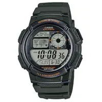 在飛比找PChome24h購物優惠-CASIO 10年電力運動數位潮流腕錶AE-1000W-3A