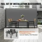 Retractable Side Awning Outdoor Privacy Screen 160x300cm Waterproof UV