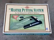 The Master Putting System, 9 Foot Putting Green w/ Electric Ball Return NOS