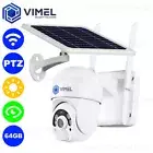 Wireless Security Camera for Home 64GB WIFI PTZ Solar Powered 24/7 Night Vision