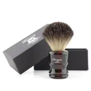 Pure Black Badger Hair Shaving Brush Resin Handle Men Home Shaving Shaver Tool