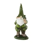 Resin Gnome Statue - Outdoor Garden Decorative Frog Statuary