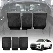 Back Seat Protector for Mercedes-Benz GLE 7 Seater 2018-Onwards All Weather Heavy Duty Car Seat Kick Mats Cover