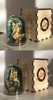 Incredibly Rare HANDIEDAN AMO & HERA - SNOW GLOBE Signed/Numbered w/Box & COA