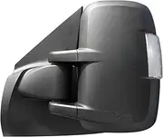 For SAIC For MAXUS LDV V80 Car Outside Side Rearview Assembly Auto With Turn Signal Electric Accessories Complete Wing Mirrors Vehicle Wing Mirror(1PC Left CS)