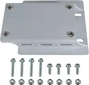 Torque Converter Motor Riser Plate for 196cc/212cc Engines on Coleman Mini Bikes Silver