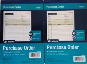 2 Adams Carbonless Purchase Order Number 3 Part Form - 50 sets per Book - TC5831